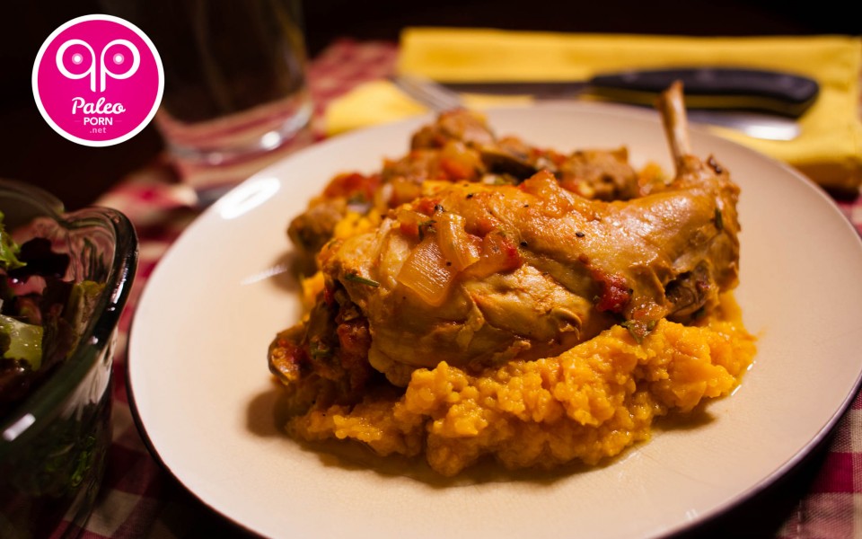 Paleo Rabbit Cacciatore