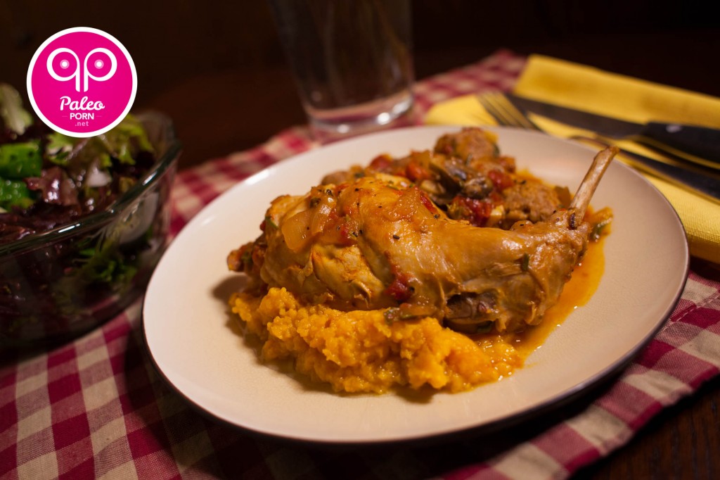 Paleo Rabbit Cacciatore