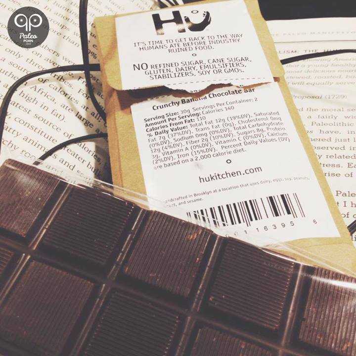 Hu Kitchen Crunchy Banana Chocolate Bar