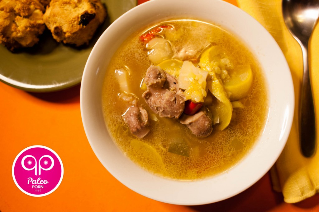 Paleo Gizzard Soup