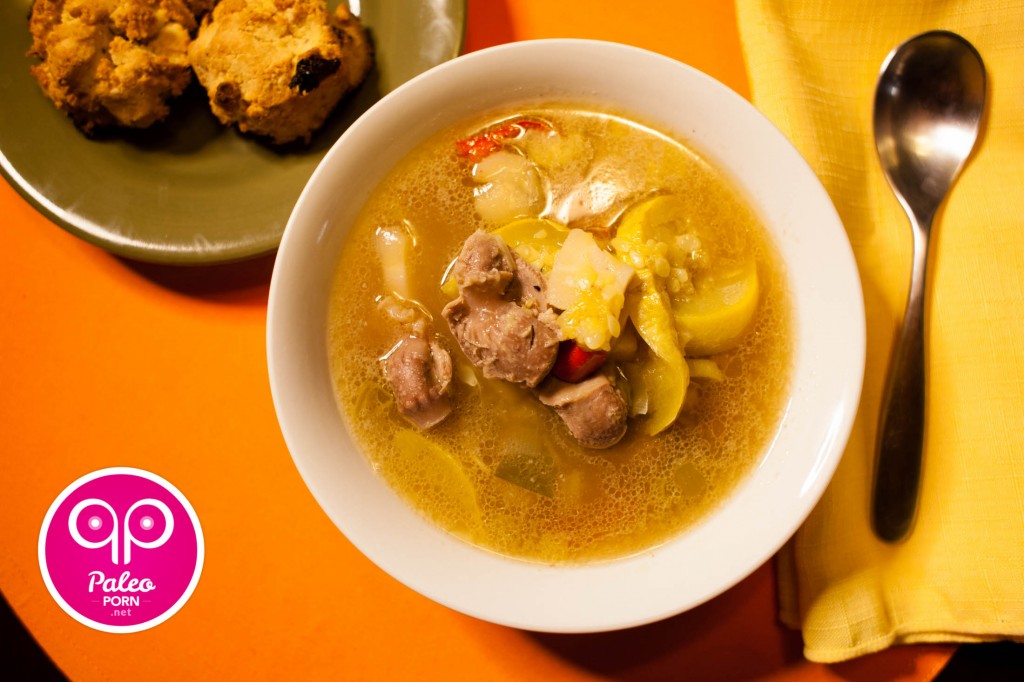 Paleo Gizzard Soup