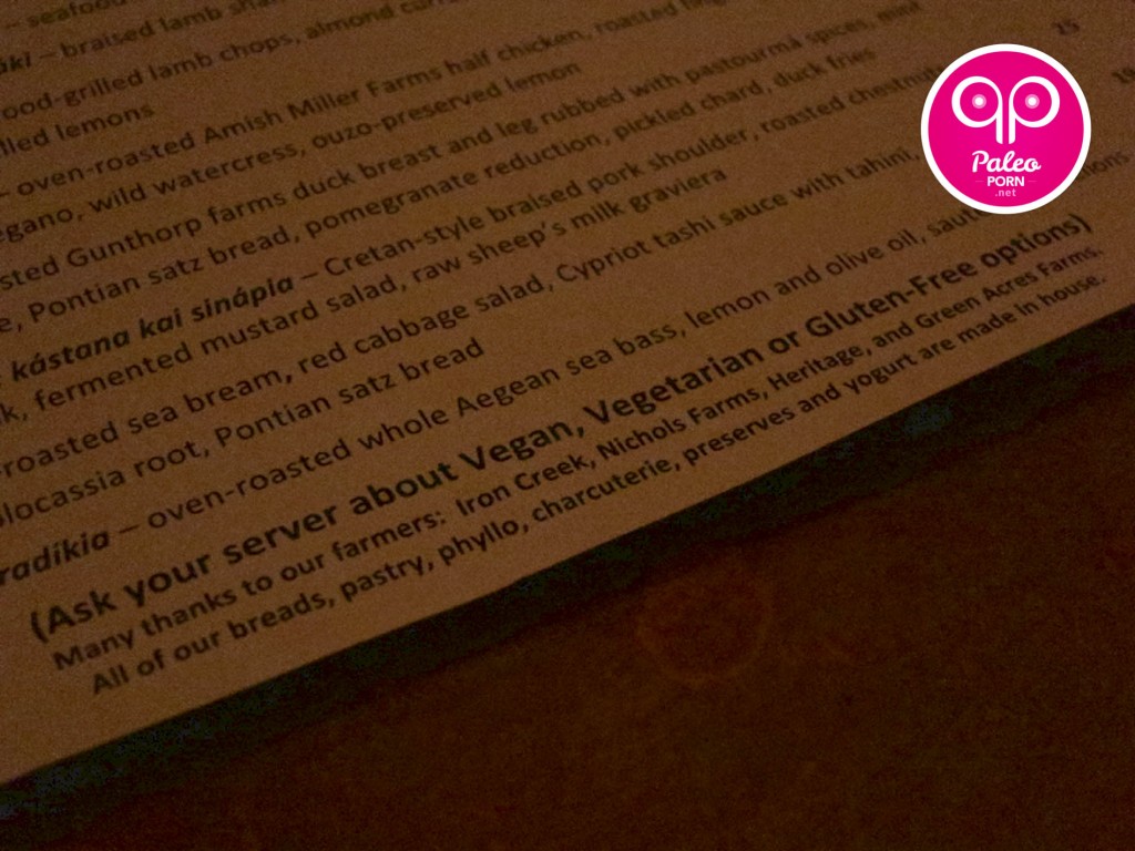 Taxim Chicago Paleo Restaurant