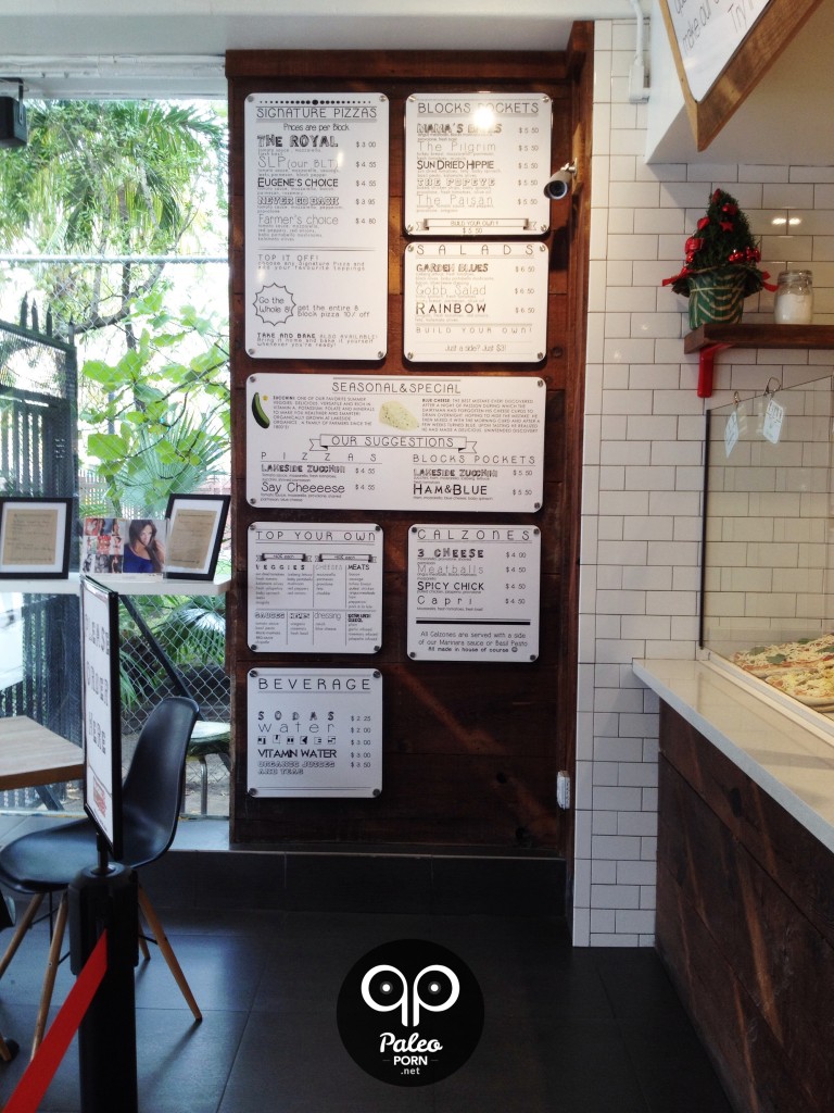 Blocks PIzza Deli Miami Paleo Porn