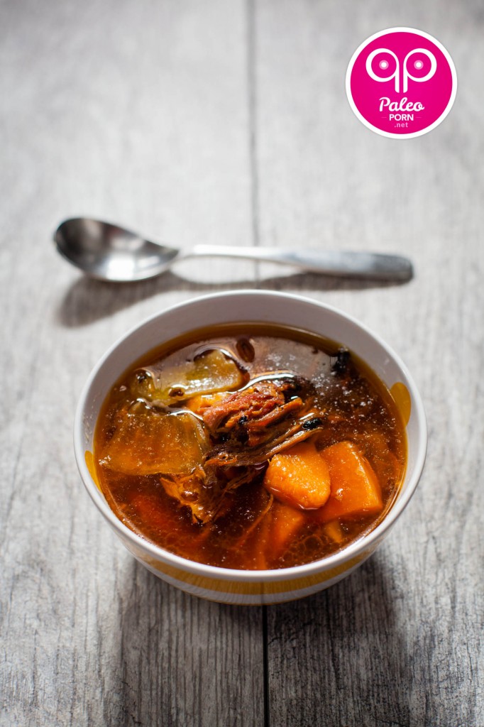 Paleo Ham and Sweet Potato Soup