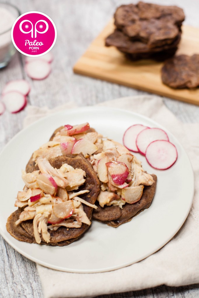 Poached Chicken with Garlic Radishes 07