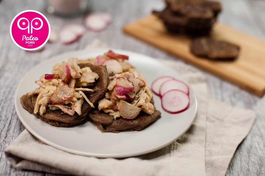 Poached Chicken with Garlic Radishes 08