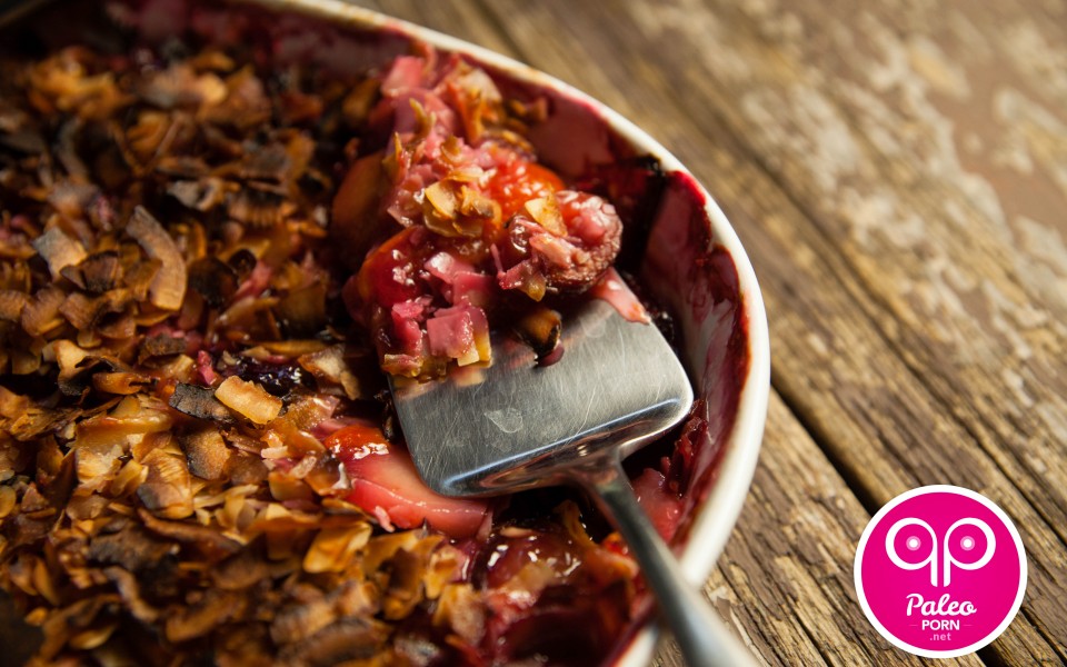 Paleo Recipe Stone Fruit Crisp