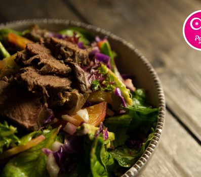 Paleo Recipe Poached Pig Tongue Salad