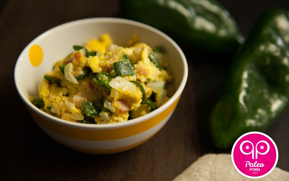 Paleo Recipe Poblano Paleo Breakfast Scramble