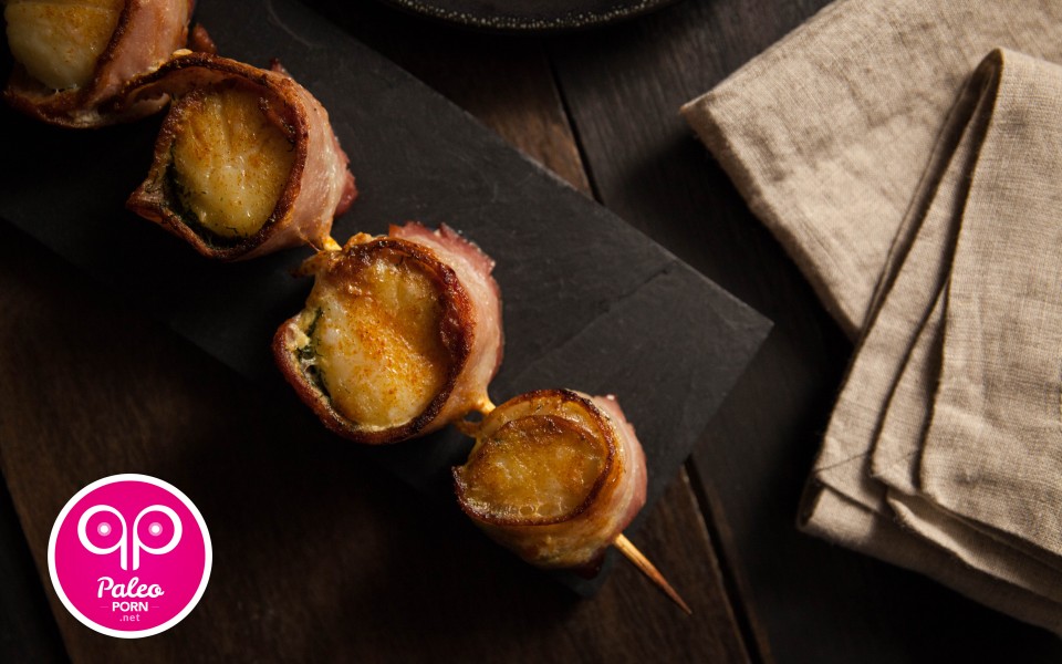 Paleo Recipe Bacon Wrapped Scallops