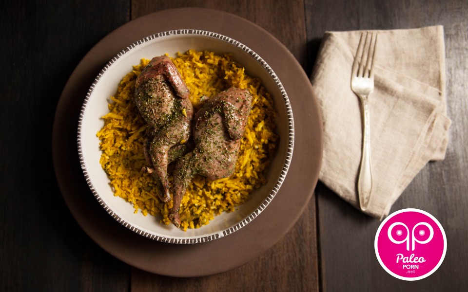 Paleo Recipe Paleo Quail with Dirty Rice