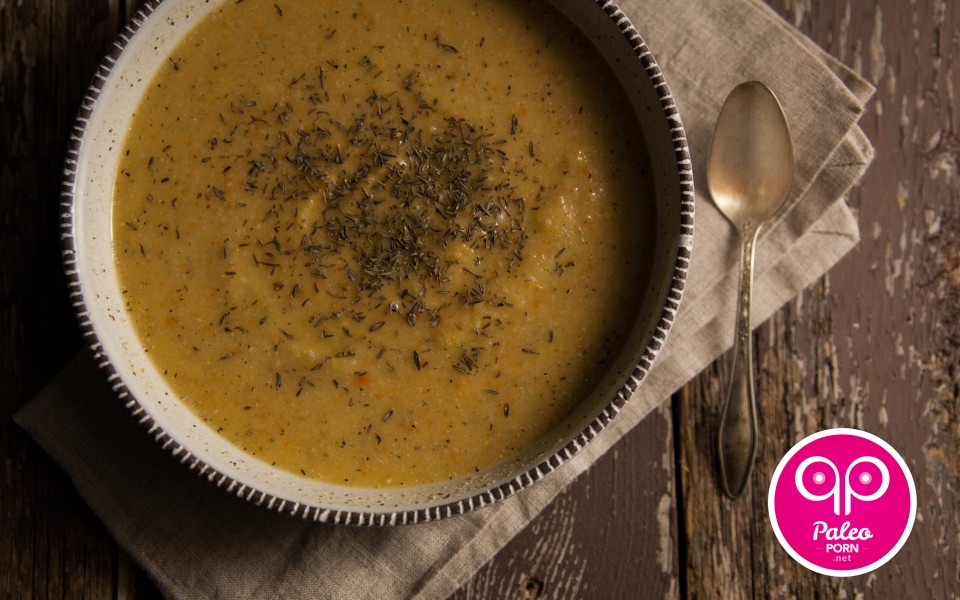 Paleo Recipe Roasted Vegetable Paleo Chowder