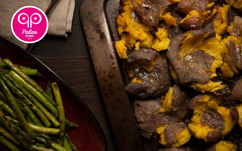 Paleo Recipe Smashed Paleo Potatoes