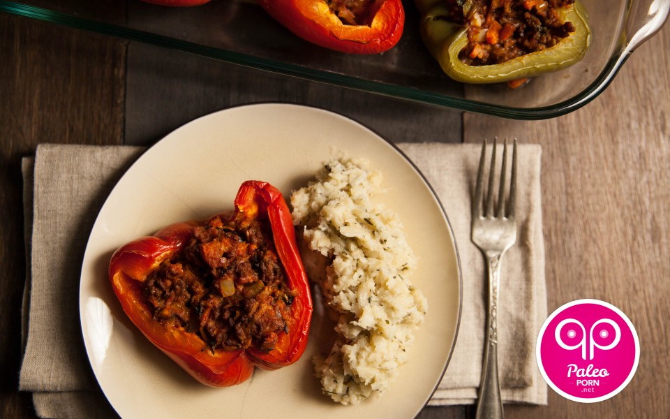 Paleo Recipe Greek Paleo Stuffed Peppers
