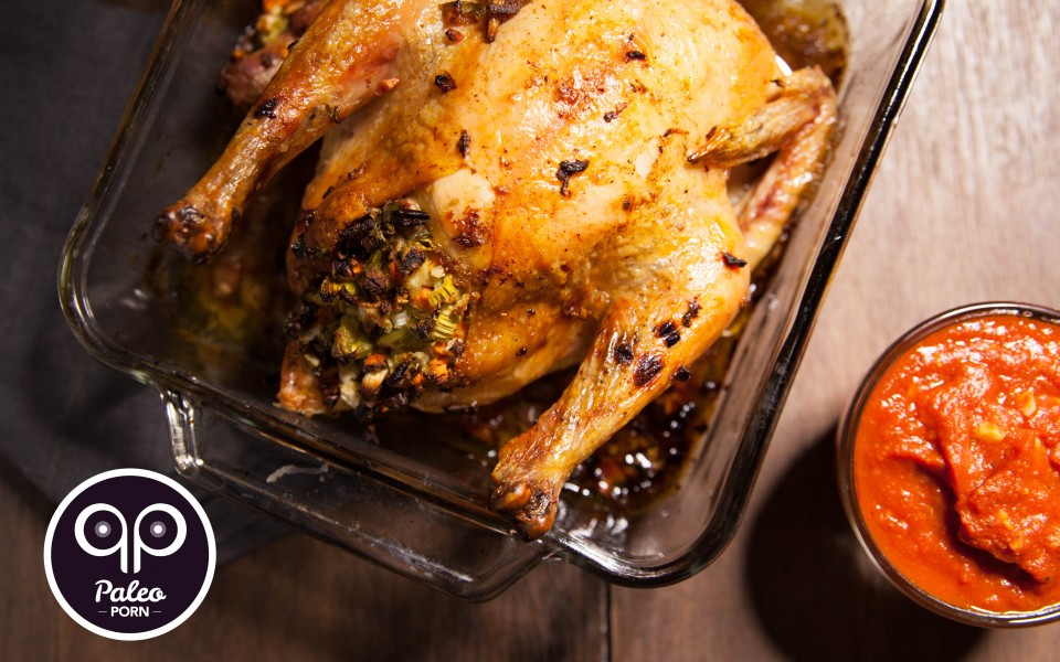 Paleo Recipe Stuffed BBQ Paleo Chicken