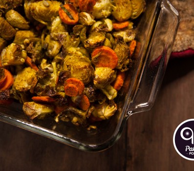 Paleo Recipe ​Indian Spiced Brussels & Carrots