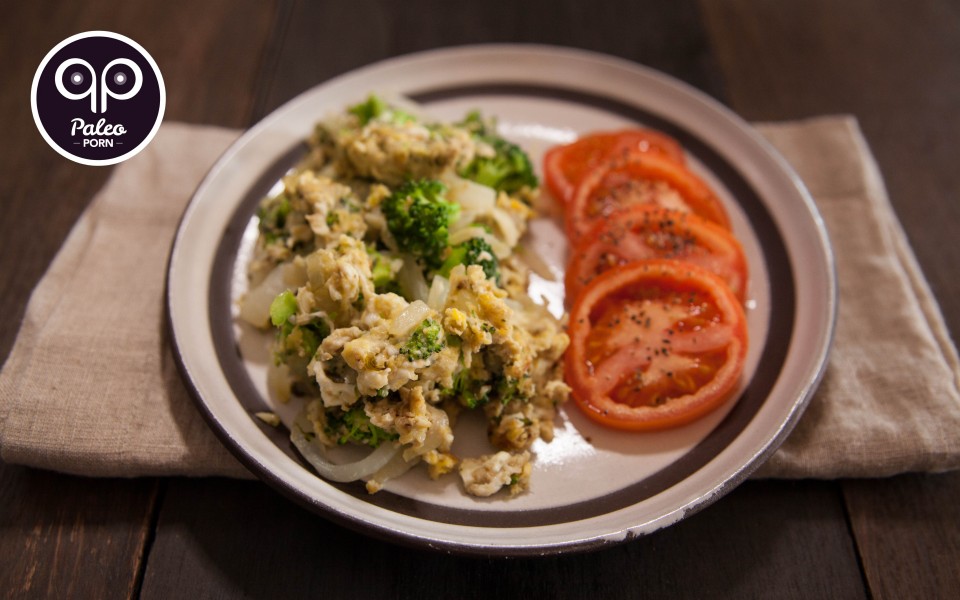 Paleo Recipe Paleo Breakfast Scramble with Broccoli
