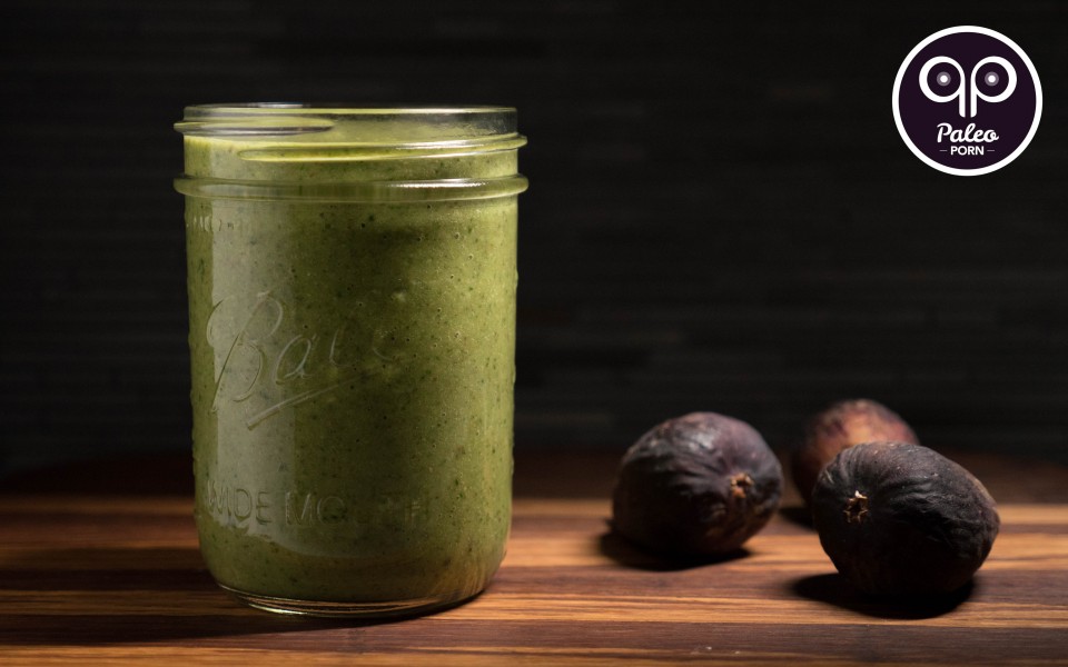 Paleo Recipe Paleo Green Fig and Mint Smoothie