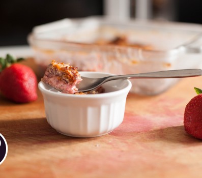 Paleo Recipe Paleo Strawberry Rhubarb Crumble