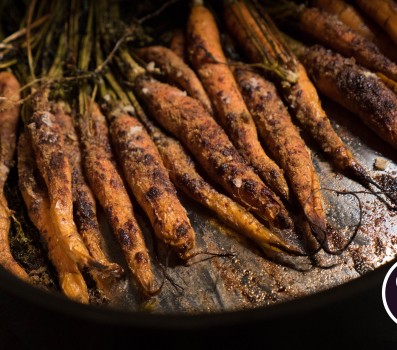 Paleo Recipe Whole Roasted Carrots with Cinnamon