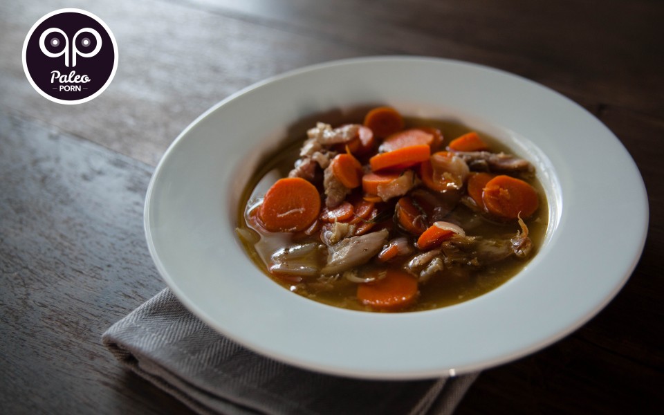 Paleo Recipe Carrot Ginger Roasted Chicken Paleo Soup