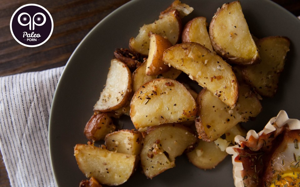 Paleo Recipe Garlic & Herb Paleo Breakfast Potatoes
