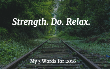 Marla's 3 Words for 2016