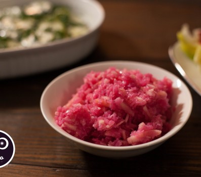 Paleo Recipe Red Cabbage with Apples Salad - Czerwona Kapusta z Jabłkami