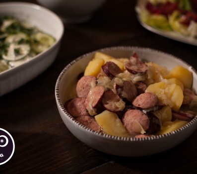 Paleo Recipe Polish Sausage and Cabbage Stew (Kiełbasa z Kapustą)