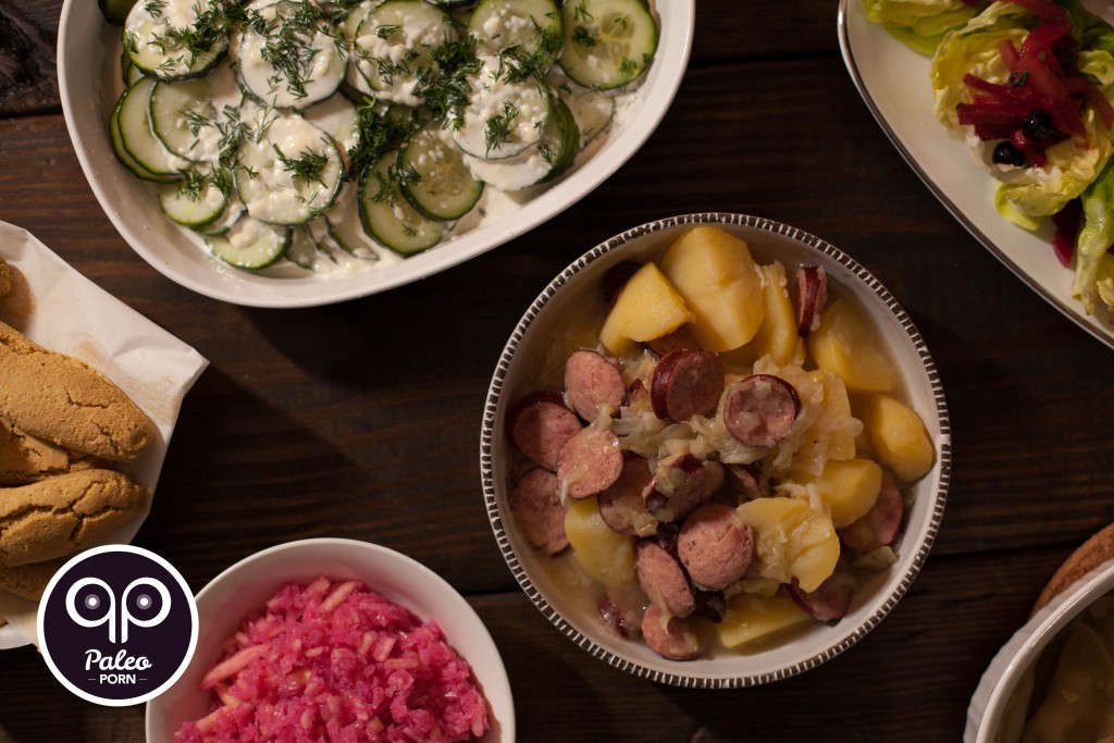 Polish Sausage and Cabbage Stew (Kiełbasa z Kapustą)