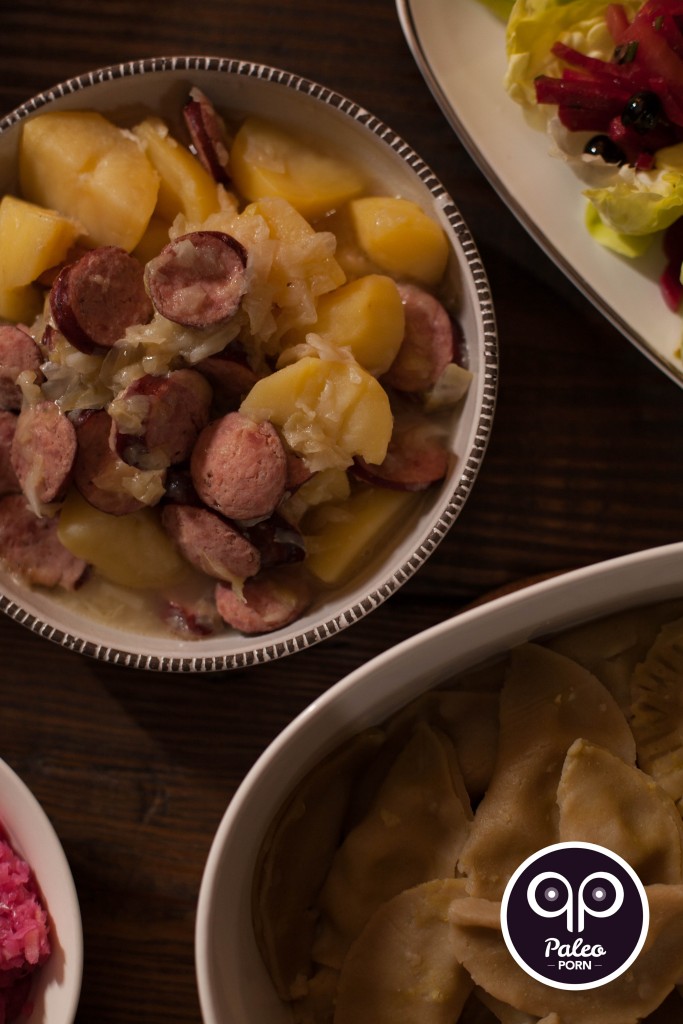 Polish Sausage and Cabbage Stew (Kiełbasa z Kapustą)